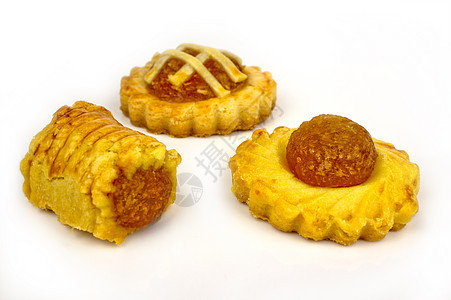 菠萝果镜头甜点黄油烘烤服务面包庆典月球展示饼干图片
