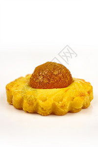 菠萝酱烹饪展示新年黄油镜头食物甜点饼干庆典特写图片