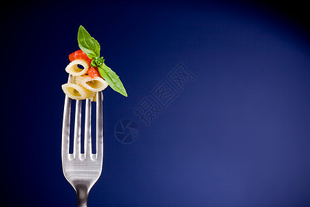 面粉和番茄酱的叉子壁纸图片