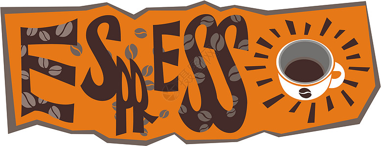 Espresso 咖啡标志图片