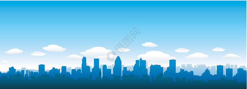 城市景色环影背景坡度天空房子环境阳光时间住房地标横幅商业图片