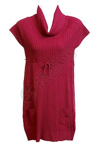 红色女性编织式礼服连衣裙示范展示店铺服装节日衣服时装裙子弹力袜图片