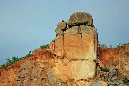 人与自然石头巨石花岗岩风景地质学天空爬坡蓝色环境侵蚀背景