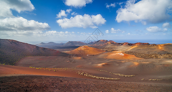 Timanfaya山脉火灾旅游骆驼假期棕榈土地建筑山脉沙漠国家世界图片