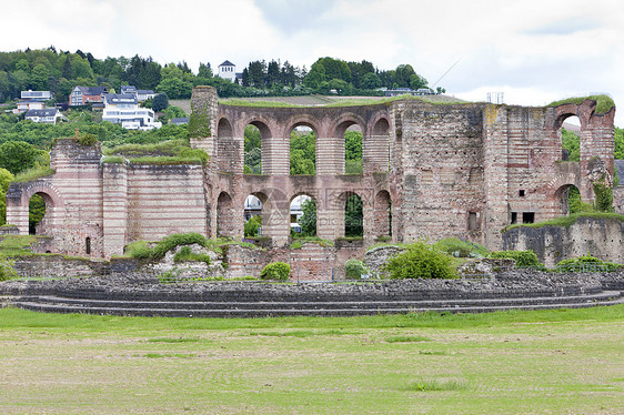 德国莱茵兰-法尔茨的特里尔帝国罗马浴场图片