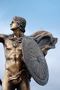 亚历山德罗阿莱克纳上帝雕塑古董传统大理石建筑学博物馆雕像皇帝历史图片