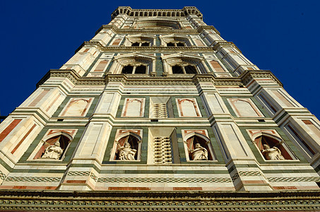 佛罗伦萨和吉奥托的钟楼旅行大教堂地标纪念碑走廊图片