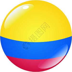 哥伦比亚颜色的按键背景图片