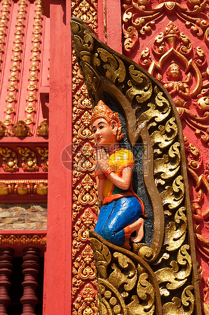 柬埔寨寺庙长城图片