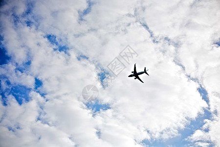 飞机飞航飞行者航空公司侧影蓝天飞行器图片