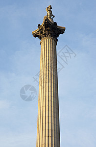特拉法加尔广场的纳尔逊专栏历史历史性上将胜利雕像纪念碑地标景点观光柱子图片