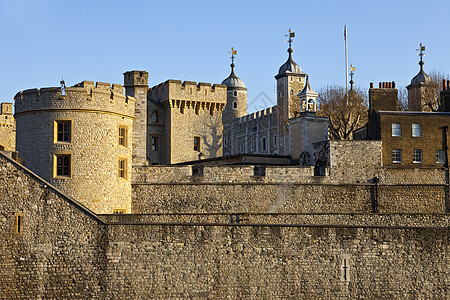 伦敦塔地标旅行景点叛徒防御观光堡垒旅游英语历史图片