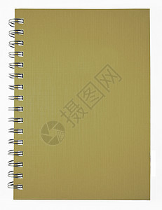 棕色笔记本会议文档戒指学校螺旋记事本软垫办公室教育日记图片