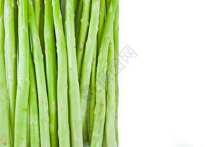 在白色背景上隔离的树状芽生物绿色食物植物季节草本植物蔬菜餐饮食谱营养图片