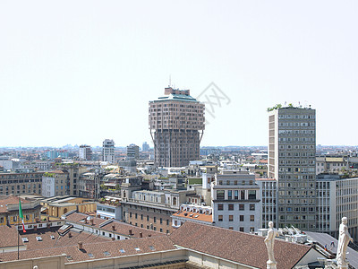 意大利米兰地标城市联盟天际景观大教堂全景建筑纪念碑建筑学图片
