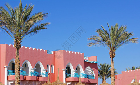 阿拉伯语建筑海岸别墅小路假期制品陶瓷途径楼梯庭院红陶图片