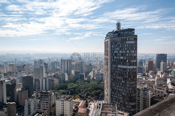 位于Sao Paulo市中心的意大利建筑旅游中心目的地建筑物摩天大楼办公楼景观天际城市明信片图片