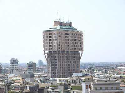 意大利米兰建筑学地标全景纪念碑联盟景观城市中心建筑大教堂图片