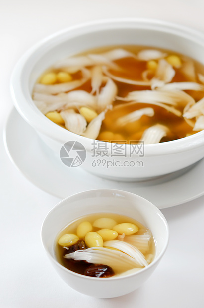 中国甜点黄色糖浆龙眼桂圆白色维生素营养素美食椰子水果图片