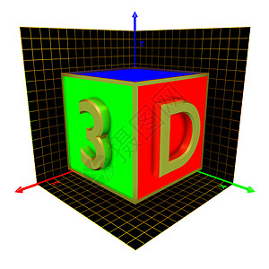 三维网格3D 立方体渠道投影网络展示飞机技术宇宙视频造型监视器背景