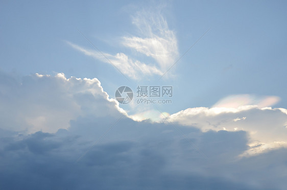 蓝蓝天空阳光天堂天气活力气候云景蓝色气象气氛环境图片