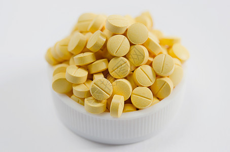 许多药丸白色药片制药药品药物疾病黄色药店处方预防性图片