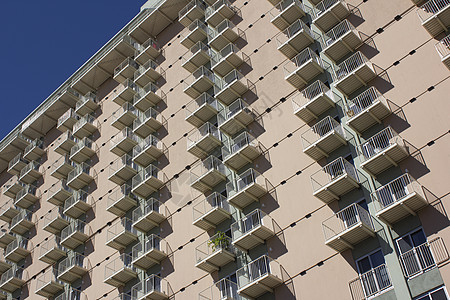 Condo公寓楼住宅小区视图都市房地产房屋天空家园阳台建筑学风光图片