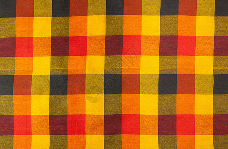 格形织物正方形艺术纺织品橙子红色格子墙纸黄色图片