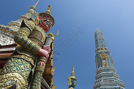 曼谷大宫神像曼谷佛教徒建筑学国家历史性建筑公园冥想雕像佛塔历史图片