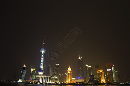 上海景观地标反射建筑摩天大楼金融高楼商业城市外滩图片