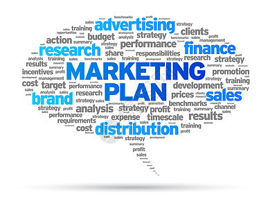 营销计划品牌促销活动演讲战略金融渠道市场气泡策略商业背景图片