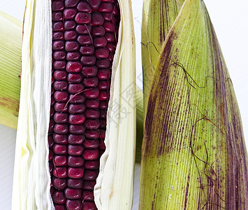在白色背景上隔离的紫瓦西康纳农场文化粮食蔬菜盘子食物紫色早餐蒸汽饮食图片