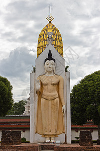 寺 彭世洛  泰国  G佛教徒圣雄微笑宗教旅行雕像雕塑废墟寺庙地标图片
