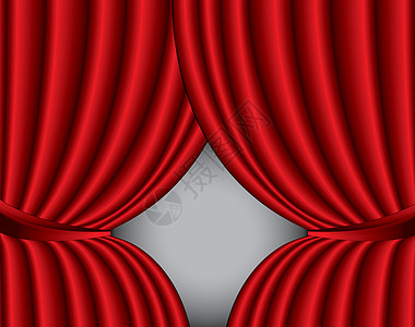 红戏院丝绸幕幕背景与波浪奢华电影剧院材料公告乐队娱乐观众墙纸天鹅绒图片
