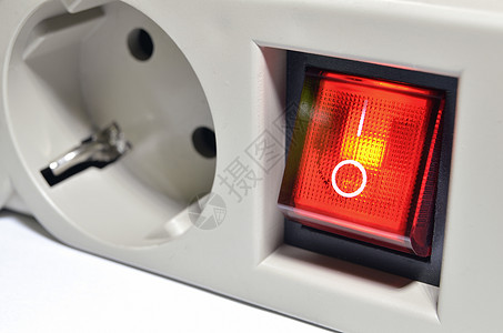 电动开关按钮出口蓝色白色红色能量电子产品照明插座消耗图片