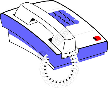 办公室电话数字网络总机通讯金属键盘管子按钮配件插图图片