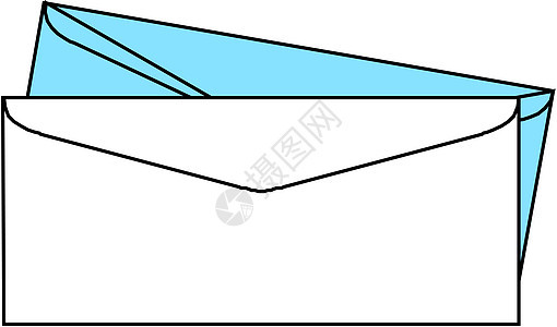 信封水平邀请函办公室商业邮件空白垃圾电子邮件通讯文档背景图片