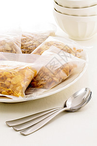 以及各种健康 美味和健康的谷物燕麦薄片营养纤维水果产品活力浆果食物早餐图片