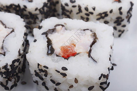 寿司用餐黄瓜筷子美味蔬菜零食大豆重量鱼片午餐图片