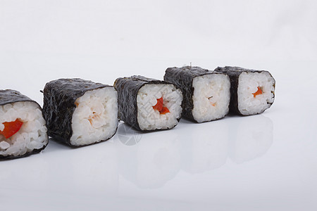 寿司杂草筷子饮食蔬菜午餐用餐美食海藻小吃鱼片图片