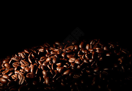 咖啡豆豆子咖啡棕色背景图片