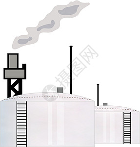 石油工业炼油厂标签环境活力烟囱插图汽油商业液化金属建筑图片