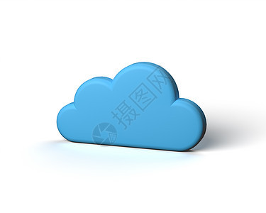 白背景的蓝云蓝色灰云季节网络天空平台电脑贮存白色技术数据服务器背景图片