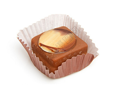 美味的4小点磨砂食物巧克力甜点蛋糕糖果派对棕色杯子糕点背景图片