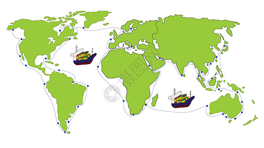 货运运费运输船运货物工业船厂出口全球城市贮存商业码头图片