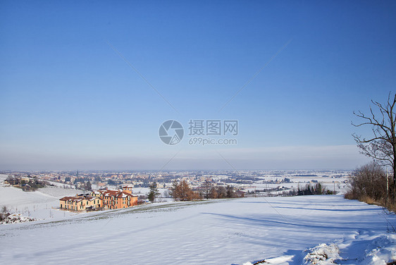 下雪景雾凇自然气候假期天空童话照明植物群高地太阳图片