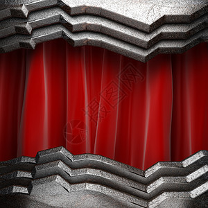 红色窗帘上的金属宣传马戏团娱乐边界展览酒吧盘子奖项推介会剧院图片