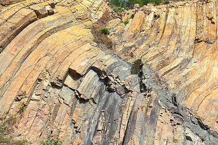 香港地理公园 六边形柱国家巨石农村地理天空火山石头地标壁画蓝色图片