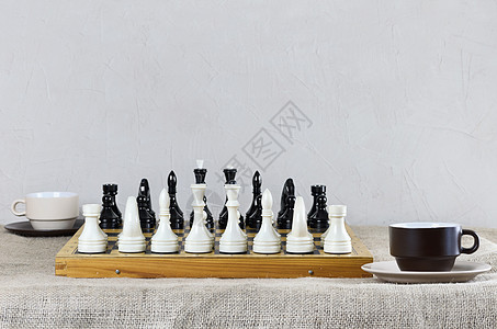 象棋皇后咖啡杯策略竞赛战略闲暇古董国际主教骑士图片