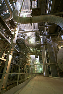 工业区 钢铁管道 阀门和梯子实验燃料引擎金属实验室工程师运输插图压力力量图片